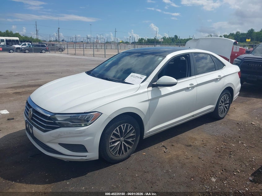 2019 Volkswagen Jetta VIN 3VWCB7BU2KM128852 IAAI salvage auction — REAR END, Salvage Title, sold $3,450 on 2026-08-03 (photo 2)