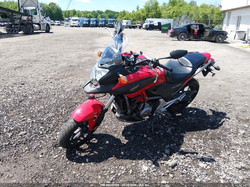 2013 Honda Nc VIN JH2RC6355DK100198 IAAI salvage auction — LEFT SIDE, Salvage (New Jersey), sold $1,500 on 2026-07-28 (photo 2)