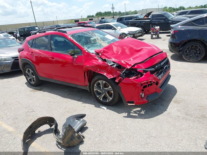 2024 Subaru Xv VIN JF2GUADC8RH906524 IAAI salvage auction — ENGINE DAMAGE, Salvage Title, sold $1,950 on 2026-07-22 (photo 1)