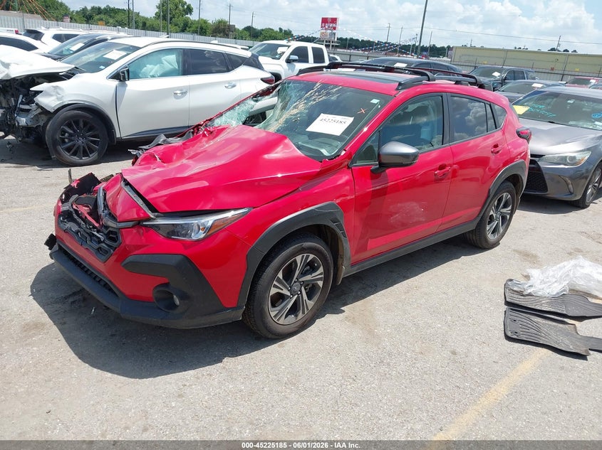 2024 Subaru Xv VIN JF2GUADC8RH906524 IAAI salvage auction — ENGINE DAMAGE, Salvage Title, sold $1,950 on 2026-07-22 (photo 2)