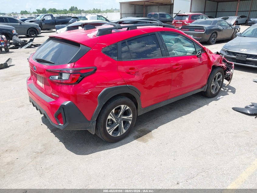 2024 Subaru Xv VIN JF2GUADC8RH906524 IAAI salvage auction — ENGINE DAMAGE, Salvage Title, sold $1,950 on 2026-07-22 (photo 4)