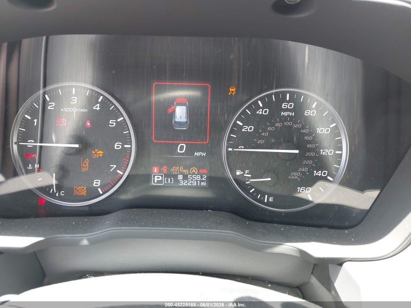 2024 Subaru Xv VIN JF2GUADC8RH906524 IAAI salvage auction — ENGINE DAMAGE, Salvage Title, sold $1,950 on 2026-07-22 (photo 7)