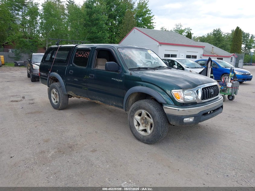 2002 Toyota Tacoma VIN 5TEHN72N12Z120222 IAAI salvage auction — NORMAL WEAR, Original (Maine), sold $1,150 on 2026-07-13 (photo 1)