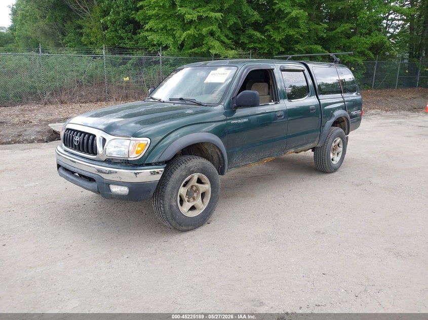2002 Toyota Tacoma VIN 5TEHN72N12Z120222 IAAI salvage auction — NORMAL WEAR, Original (Maine), sold $1,150 on 2026-07-13 (photo 2)