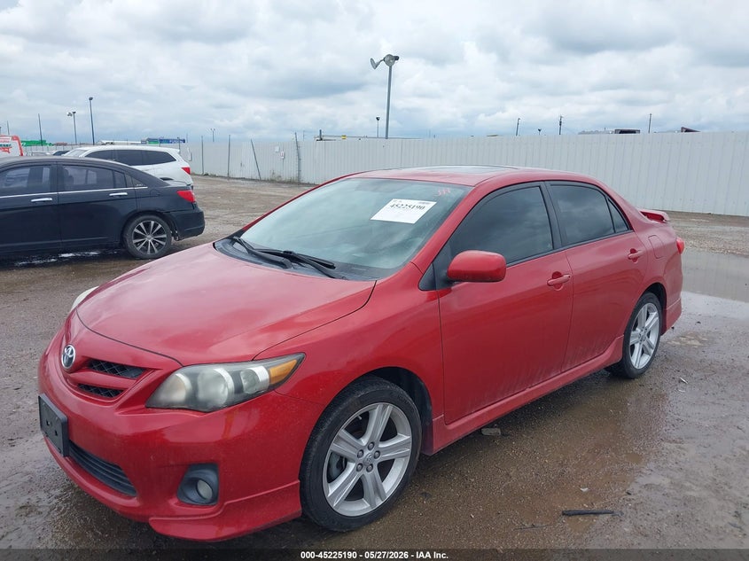 2013 Toyota Corolla VIN 5YFBU4EE2DP213102 IAAI salvage auction — HAIL, Original (Texas), sold $4,500 on 2026-07-15 (photo 6)