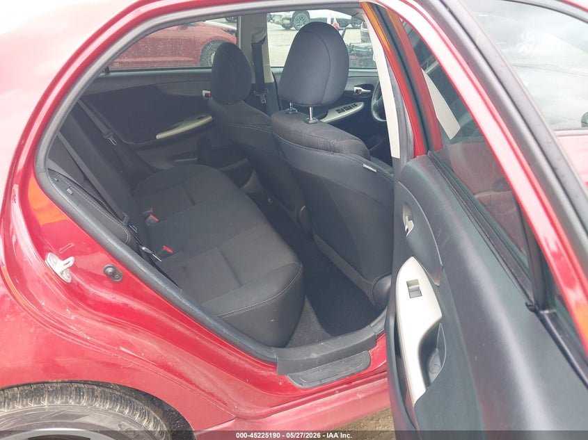 2013 Toyota Corolla VIN 5YFBU4EE2DP213102 IAAI salvage auction — HAIL, Original (Texas), sold $4,500 on 2026-07-15 (photo 8)