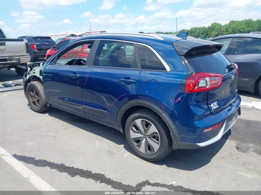 2017 Kia Niro VIN KNDCB3LC3H5080441 IAAI salvage auction — LEFT FRONT, Salvage Title, sold $25 on 2026-07-22 (photo 3)