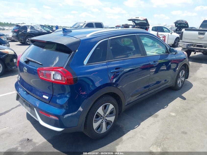 2017 Kia Niro VIN KNDCB3LC3H5080441 IAAI salvage auction — LEFT FRONT, Salvage Title, sold $25 on 2026-07-22 (photo 4)