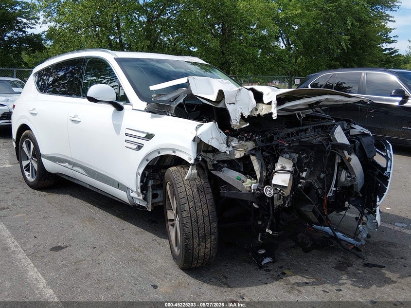 2021 Genesis Gv80 VIN KMUHCESC3MU050840 IAAI salvage auction — FRONT END, Salvage (New Jersey), sold $5,900 on 2026-07-16 (photo 1)