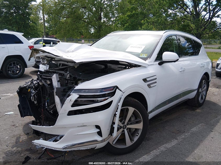 2021 Genesis Gv80 VIN KMUHCESC3MU050840 IAAI salvage auction — FRONT END, Salvage (New Jersey), sold $5,900 on 2026-07-16 (photo 2)