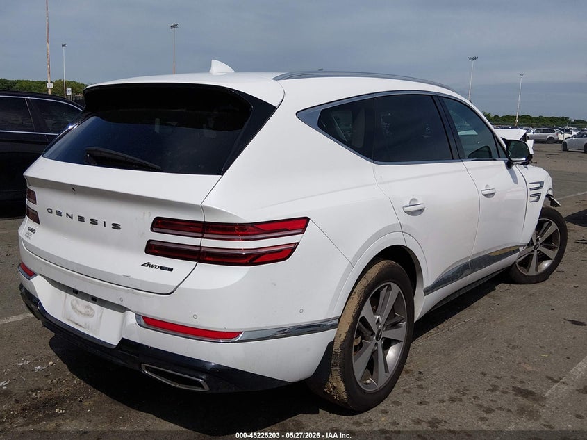 2021 Genesis Gv80 VIN KMUHCESC3MU050840 IAAI salvage auction — FRONT END, Salvage (New Jersey), sold $5,900 on 2026-07-16 (photo 4)