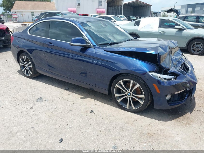 2016 BMW VIN WBA1F9C57GV742372 IAAI salvage auction — FRONT END, Rebuildable (Florida), sold $750 on 2026-07-28 (photo 1)