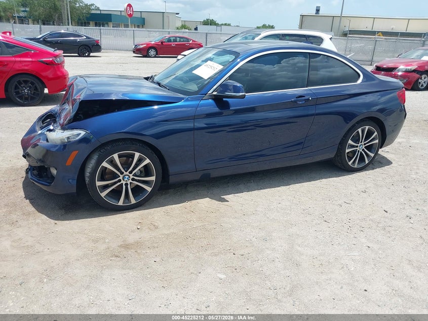2016 BMW VIN WBA1F9C57GV742372 IAAI salvage auction — FRONT END, Rebuildable (Florida), sold $750 on 2026-07-28 (photo 2)