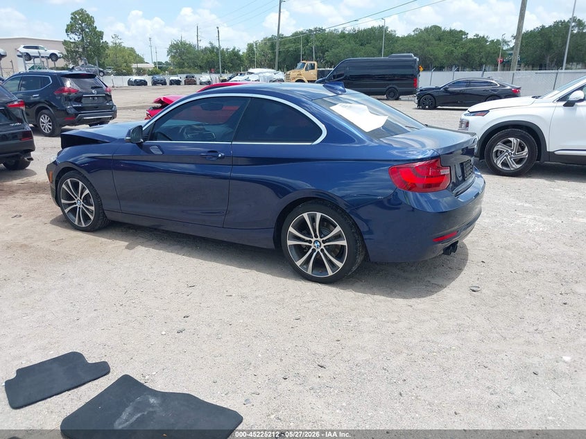 2016 BMW VIN WBA1F9C57GV742372 IAAI salvage auction — FRONT END, Rebuildable (Florida), sold $750 on 2026-07-28 (photo 3)