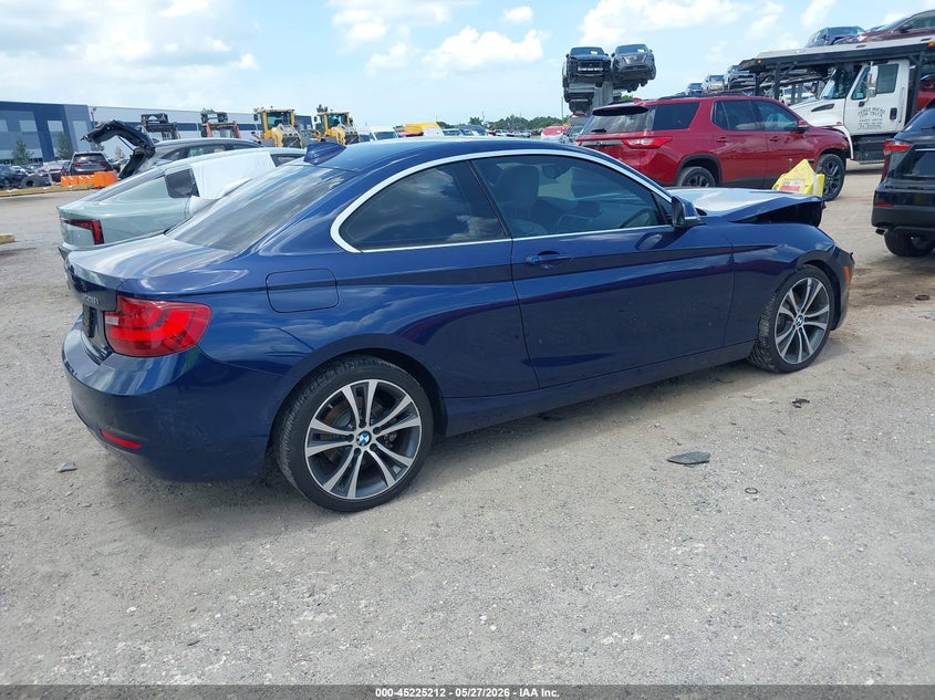 2016 BMW VIN WBA1F9C57GV742372 IAAI salvage auction — FRONT END, Rebuildable (Florida), sold $750 on 2026-07-28 (photo 4)