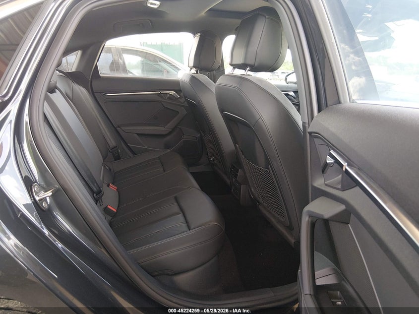 2023 Audi A3 VIN WAUGUDGY7PA148699 IAAI salvage auction — RIGHT REAR, Salvage Title, sold $8,050 on 2026-07-28 (photo 8)