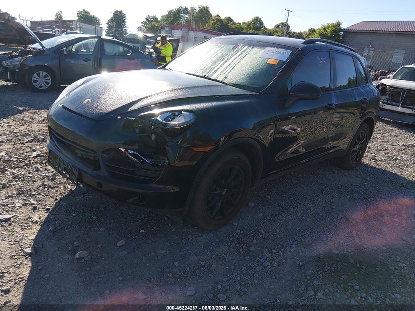 2012 Porsche Cayenne VIN WP1AA2A28CLA04649 IAAI salvage auction — LEFT FRONT, Wait Title, sold $2,250 on 2026-09-05 (photo 2)