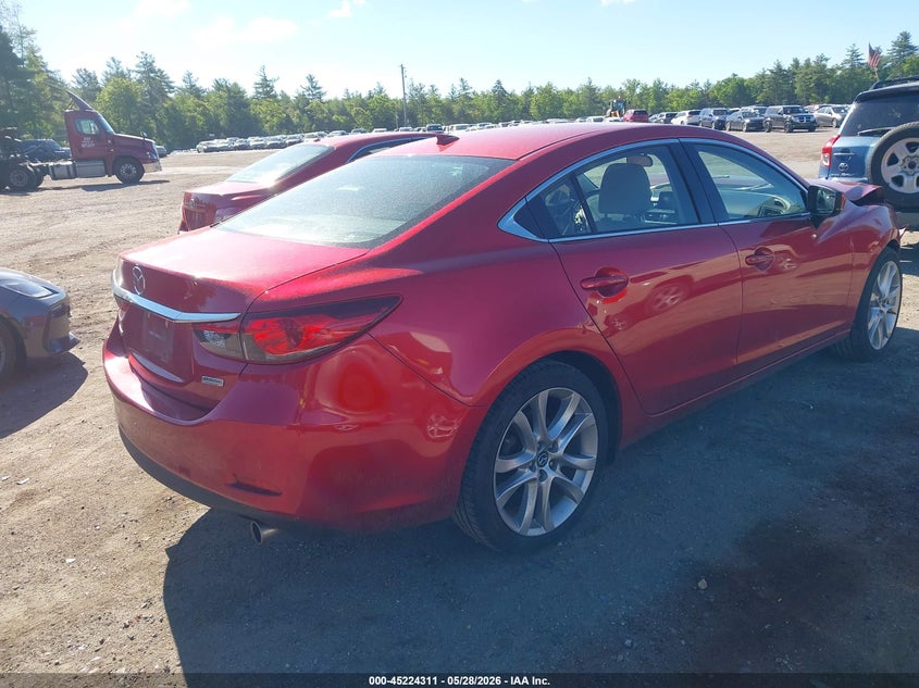 2017 Mazda 6 VIN JM1GL1V59H1146886 IAAI salvage auction — FRONT END, Salvage (Massachusetts), sold $650 on 2026-07-31 (photo 4)
