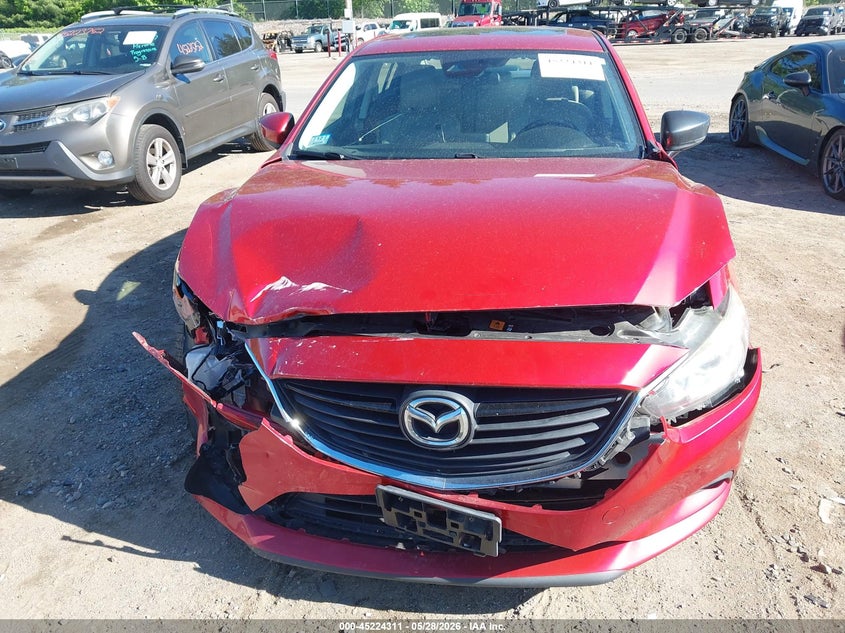 2017 Mazda 6 VIN JM1GL1V59H1146886 IAAI salvage auction — FRONT END, Salvage (Massachusetts), sold $650 on 2026-07-31 (photo 6)