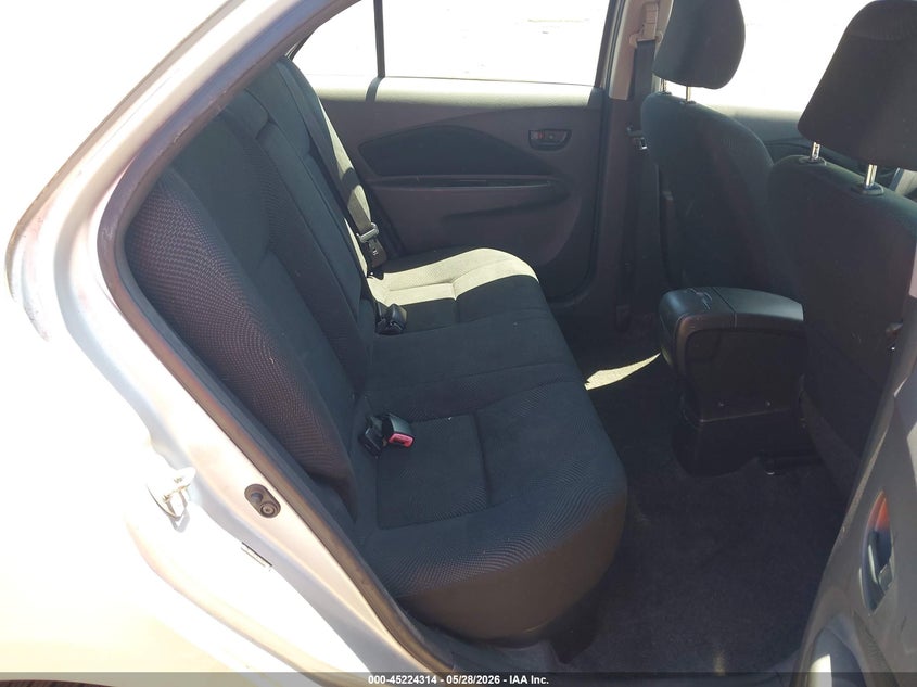 2012 Toyota Yaris VIN JTDBT4K38CL010857 IAAI salvage auction — REAR END, Salvage Title, sold $1,450 on 2026-07-09 (photo 8)