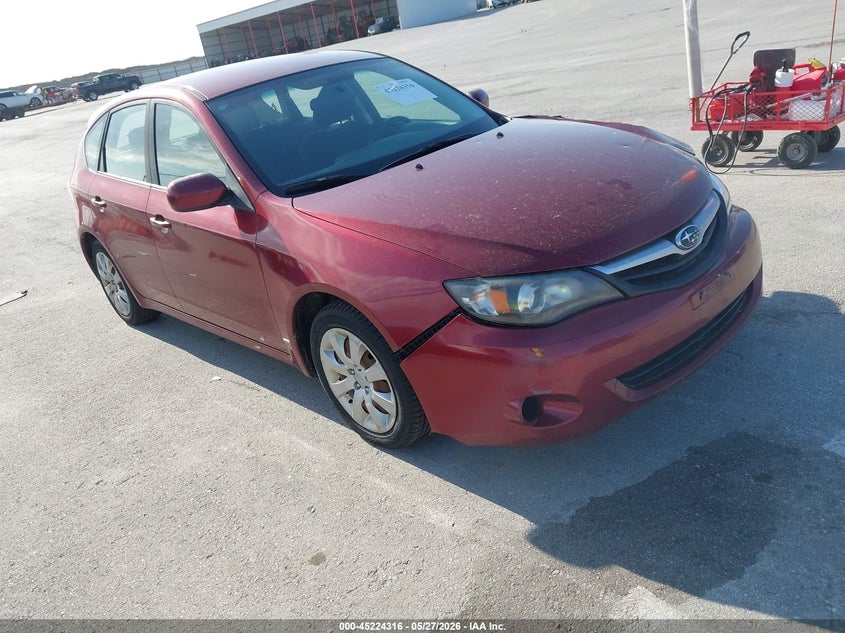 2011 Subaru Impreza VIN JF1GH6A68BH803890 IAAI salvage auction — LEFT FRONT, Salvage (Iowa), sold $500 on 2026-07-07 (photo 1)