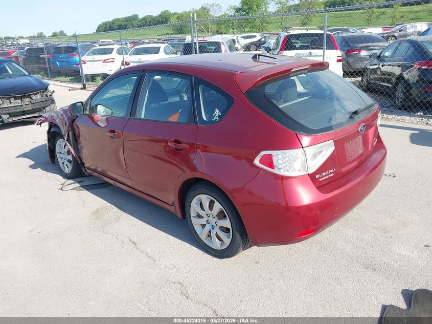 2011 Subaru Impreza VIN JF1GH6A68BH803890 IAAI salvage auction — LEFT FRONT, Salvage (Iowa), sold $500 on 2026-07-07 (photo 3)