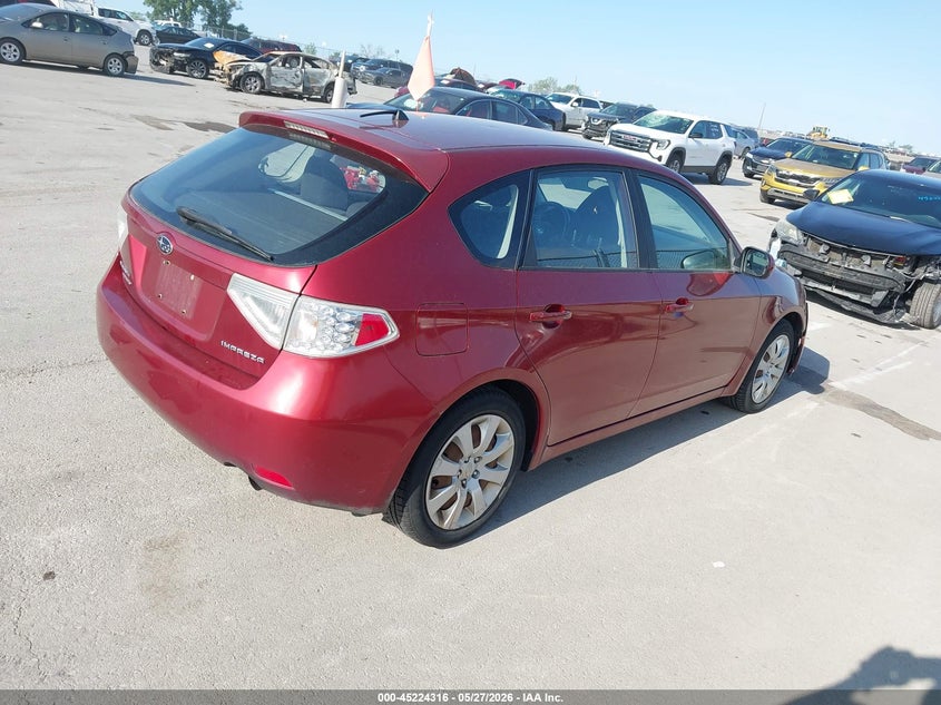 2011 Subaru Impreza VIN JF1GH6A68BH803890 IAAI salvage auction — LEFT FRONT, Salvage (Iowa), sold $500 on 2026-07-07 (photo 4)