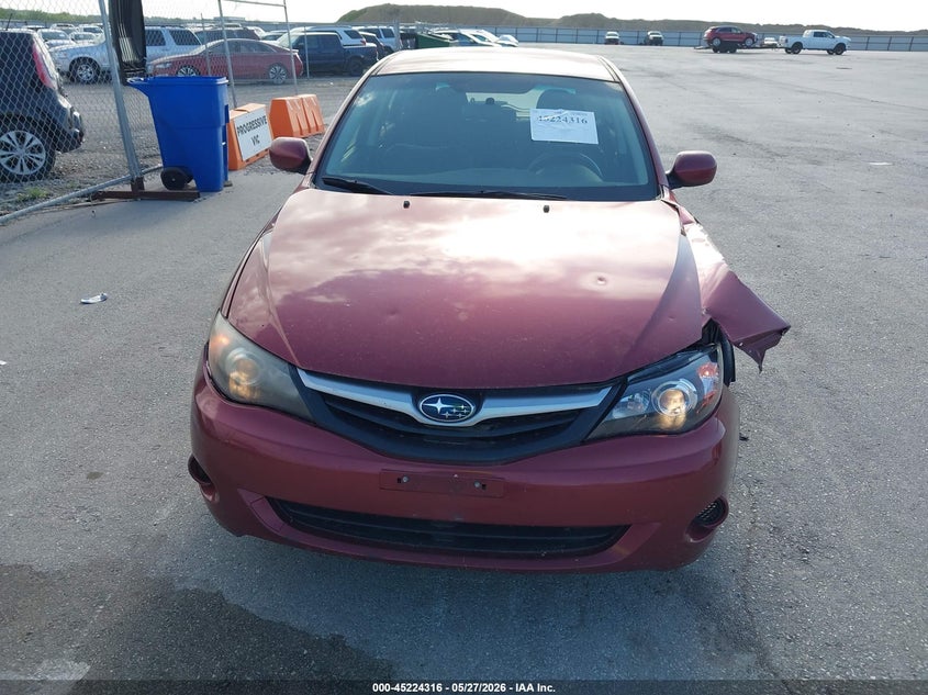 2011 Subaru Impreza VIN JF1GH6A68BH803890 IAAI salvage auction — LEFT FRONT, Salvage (Iowa), sold $500 on 2026-07-07 (photo 6)
