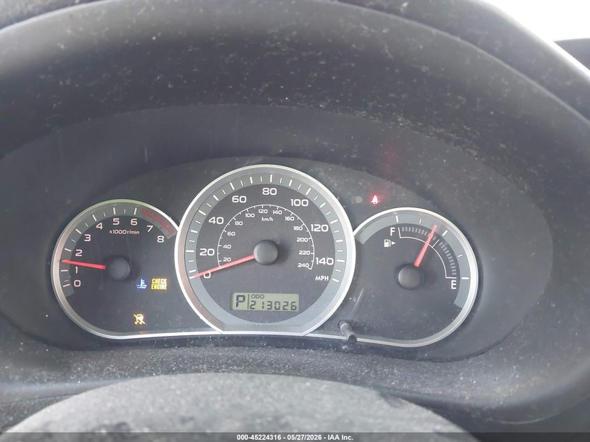 2011 Subaru Impreza VIN JF1GH6A68BH803890 IAAI salvage auction — LEFT FRONT, Salvage (Iowa), sold $500 on 2026-07-07 (photo 7)