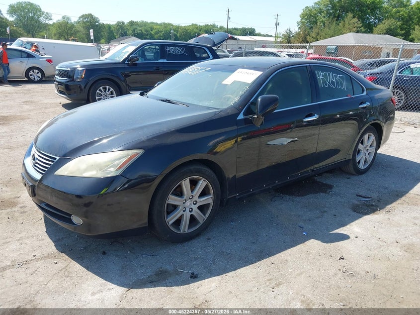2007 Lexus ES VIN JTHBJ46G172136667 IAAI salvage auction — INTERIOR BURN, Salvage (Indiana), sold $825 on 2026-07-07 (photo 2)