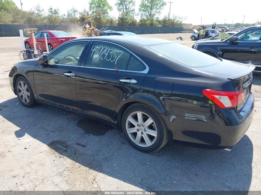 2007 Lexus ES VIN JTHBJ46G172136667 IAAI salvage auction — INTERIOR BURN, Salvage (Indiana), sold $825 on 2026-07-07 (photo 3)