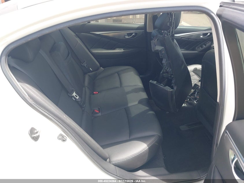 2015 Infiniti Q50 VIN JN1BV7AP9FM351945 IAAI salvage auction — FRONT END, Salvage Title, sold $100 on 2026-07-28 (photo 8)