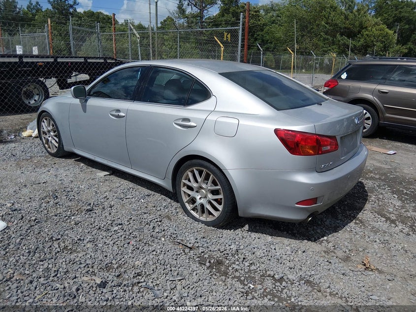 2006 Lexus Is 350 VIN JTHBE262865000479 IAAI salvage auction — NORMAL WEAR, Clear (South Carolina), sold $375 on 2026-07-14 (photo 3)