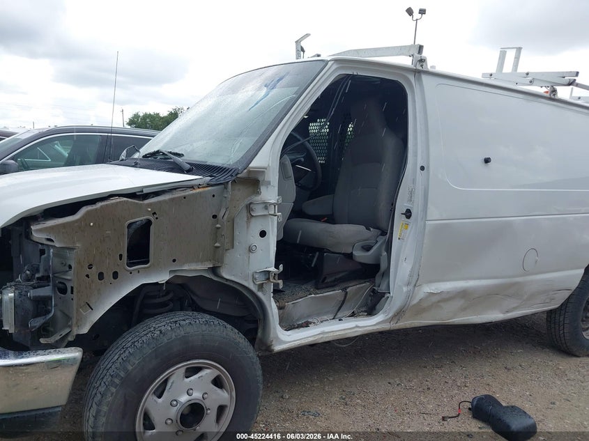 2013 Ford Econoline VIN 1FTNE2EL7DDA49765 IAAI salvage auction — LEFT SIDE, Salvage Title, sold $2,725 on 2026-07-09 (photo 6)