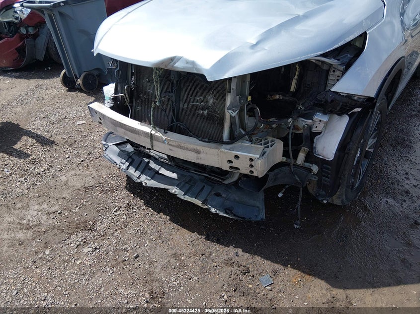 2019 Toyota Highlander VIN 5TDZZRFH2KS298808 IAAI salvage auction — FRONT END, Salvage (Louisiana), sold $5,500 on 2026-07-22 (photo 6)
