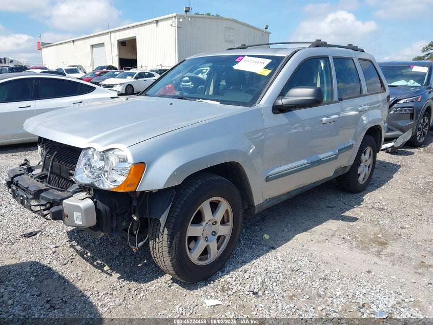 2008 Jeep Grand cherokee VIN 1J8GR48K78C206954 IAAI salvage auction — FRONT END, Salvage (Georgia), sold $350 on 2026-07-08 (photo 2)