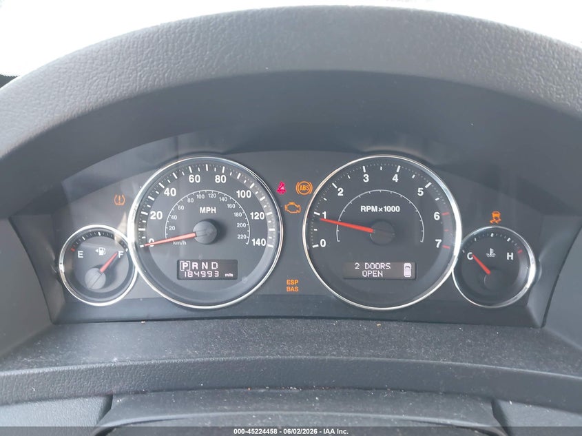 2008 Jeep Grand cherokee VIN 1J8GR48K78C206954 IAAI salvage auction — FRONT END, Salvage (Georgia), sold $350 on 2026-07-08 (photo 7)