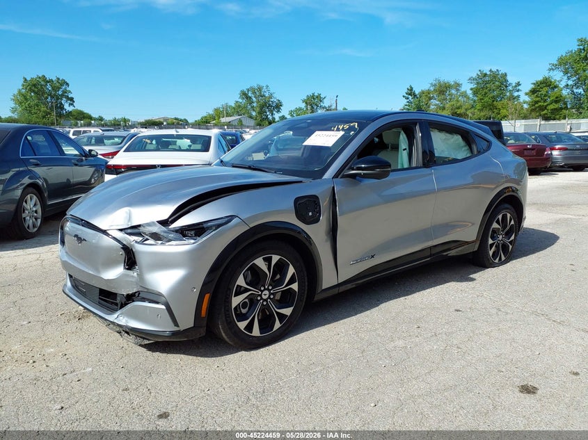 2021 Ford Mustang mach-e VIN 3FMTK3SU9MMA36955 IAAI salvage auction — FRONT END, Salvage (Illinois), sold $5,300 on 2026-07-18 (photo 2)