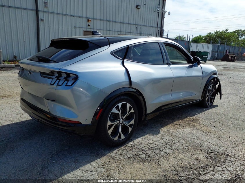 2021 Ford Mustang mach-e VIN 3FMTK3SU9MMA36955 IAAI salvage auction — FRONT END, Salvage (Illinois), sold $5,300 on 2026-07-18 (photo 4)