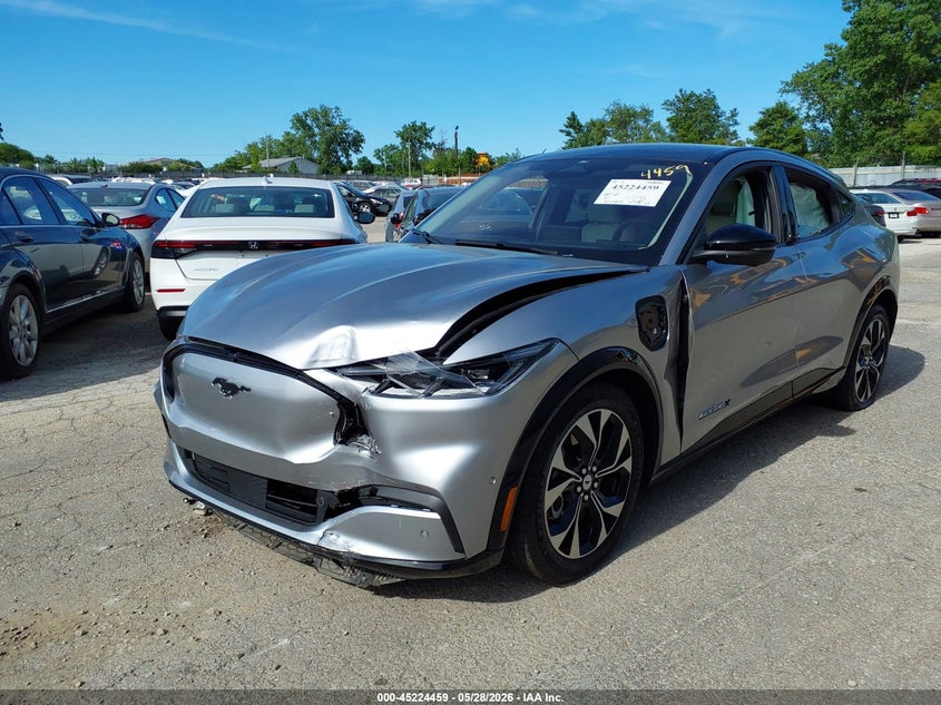 2021 Ford Mustang mach-e VIN 3FMTK3SU9MMA36955 IAAI salvage auction — FRONT END, Salvage (Illinois), sold $5,300 on 2026-07-18 (photo 6)