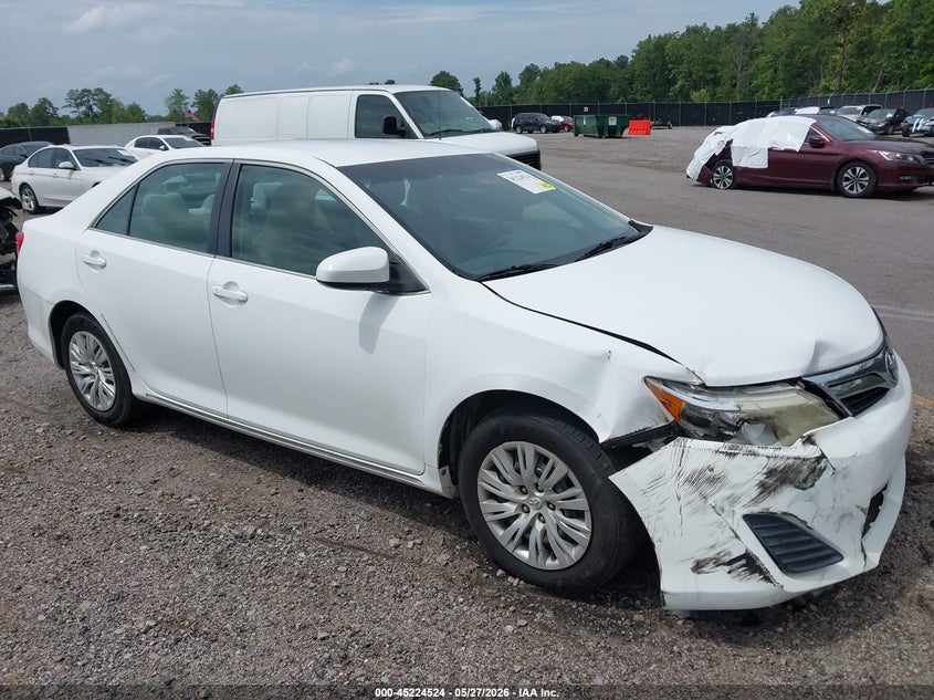 2012 Toyota Camry VIN 4T4BF1FK5CR200490 IAAI salvage auction — FRONT END, Salvage (South Carolina), sold $1,800 on 2026-07-24 (photo 1)