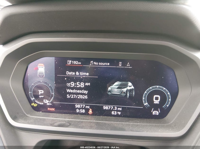 2025 Audi Q4 e-tron VIN WA1KUBFZ3SP053455 IAAI salvage auction — REAR END, Salvage Title, sold $21,850 on 2026-07-13 (photo 7)