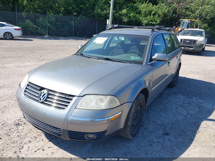 2002 Volkswagen Passat VIN WVWXH63BX2E104993 IAAI salvage auction — FRONT END, Salvage (Pennsylvania), sold $325 on 2026-08-07 (photo 2)