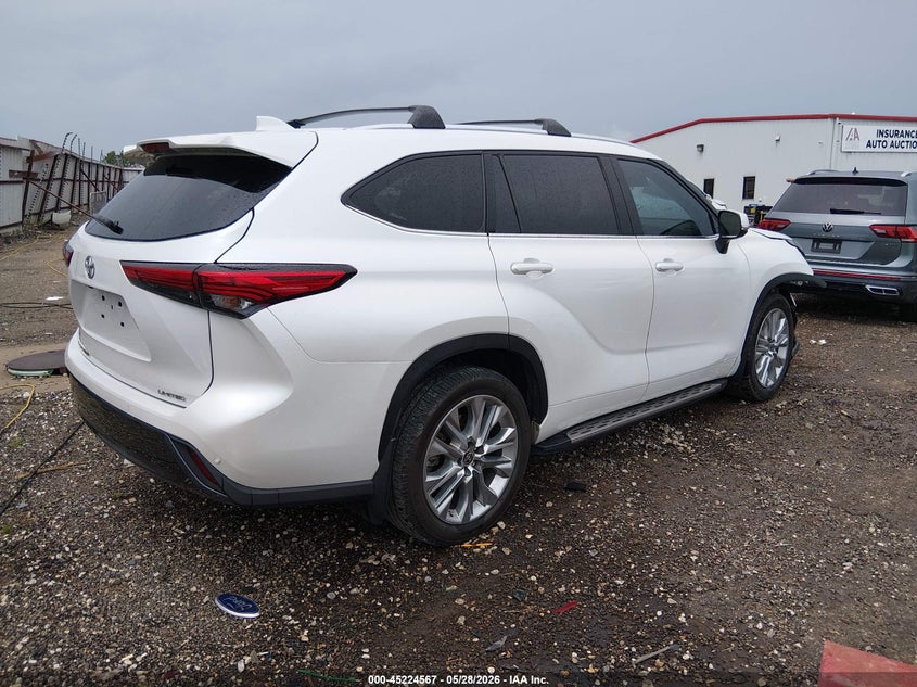 2022 Toyota Highlander VIN 5TDYZRAH9NS106890 IAAI salvage auction — FRONT END, Salvage (Arkansas), sold $21,500 on 2026-07-16 (photo 4)