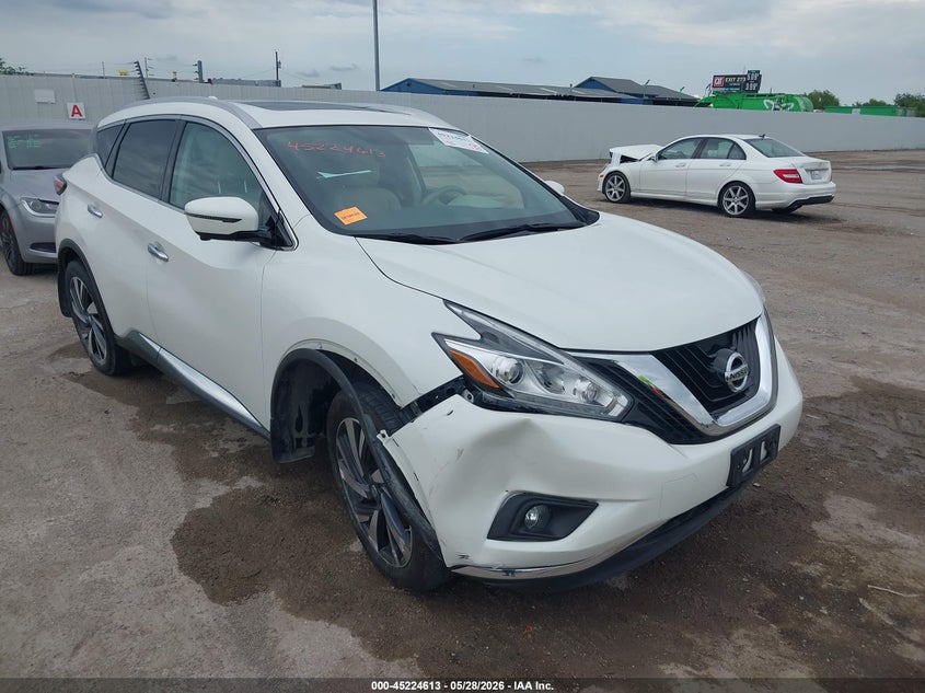 2017 Nissan Murano VIN 5N1AZ2MG2HN111091 — IAAI salvage auction photo