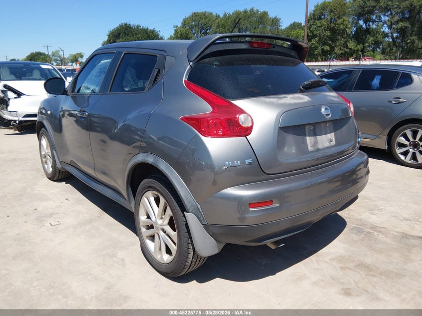 2013 Nissan Juke VIN JN8AF5MRXDT207335 IAAI salvage auction — STORM DAMAGE, Salvage Title, sold $25 on 2026-07-21 (photo 3)