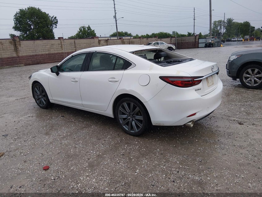 2019 Mazda 6 VIN JM1GL1TY9K1502130 IAAI salvage auction — HAIL, Salvage Title, sold $6,500 on 2026-07-06 (photo 3)