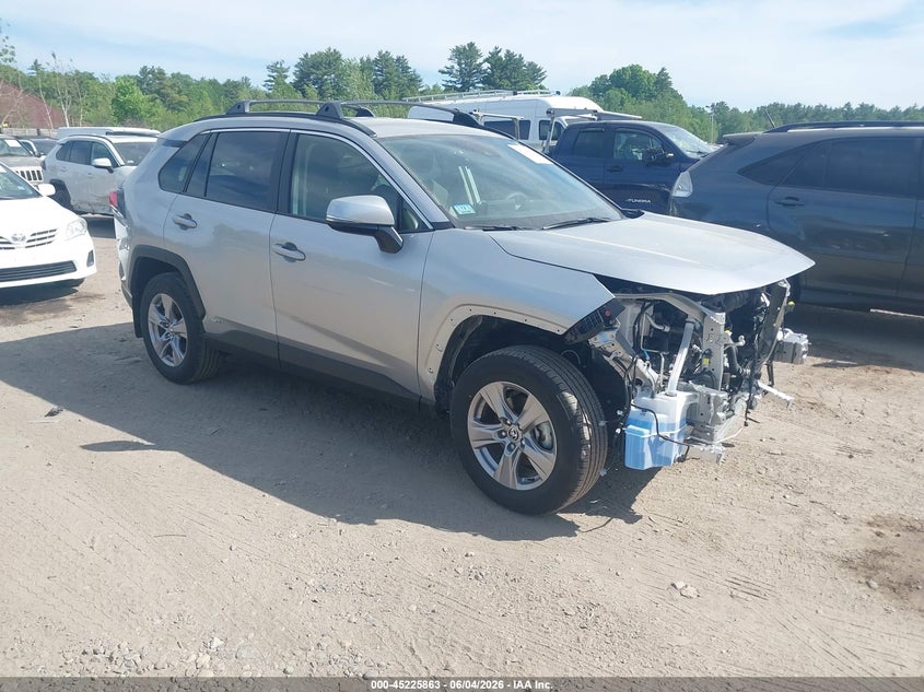 2025 Toyota Rav 4 VIN JTMRWRFV9SJ081980 IAAI salvage auction — FRONT END, Salvage (Massachusetts), sold $14,000 on 2026-07-24 (photo 1)