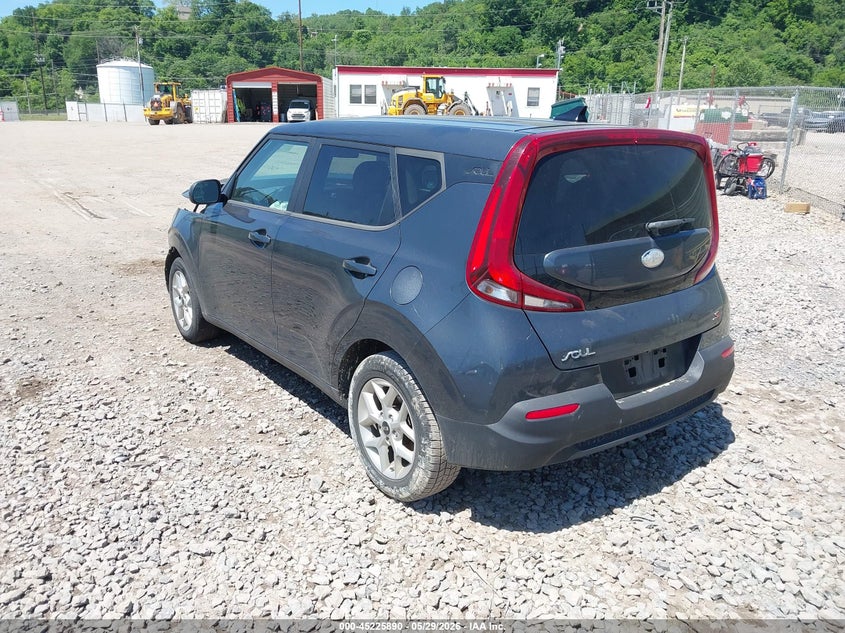 2020 Kia Soul VIN KNDJ23AU1L7011246 IAAI salvage auction — FRONT END, Salvage Title, sold $775 on 2026-07-11 (photo 3)
