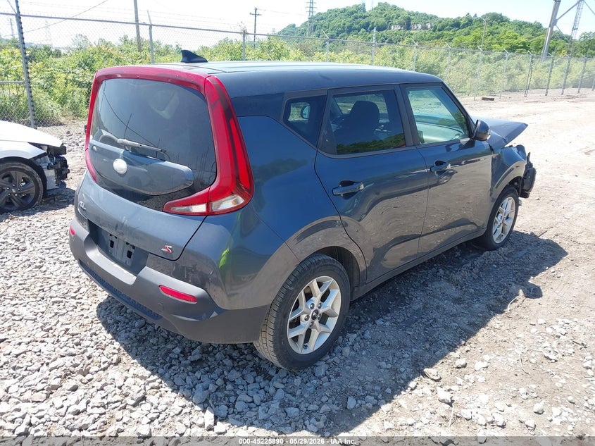 2020 Kia Soul VIN KNDJ23AU1L7011246 IAAI salvage auction — FRONT END, Salvage Title, sold $775 on 2026-07-11 (photo 4)